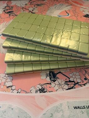 Green and Blue Mahjong Tiles
